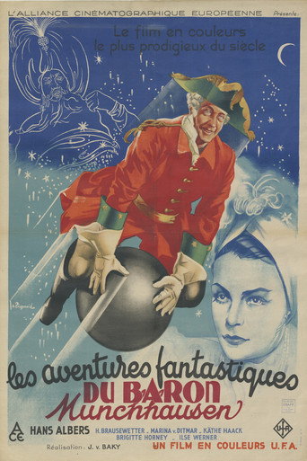 Regarder Les aventures fantastiques du baron de Münchhausen en streaming complet
